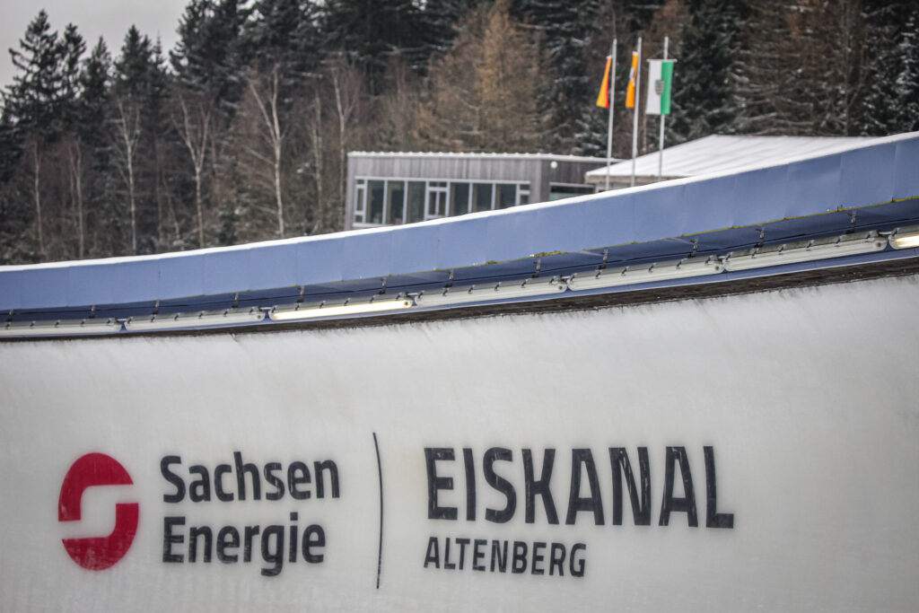 SachsenEnergie-Eiskanal Altenberg (Kreisel). Foto: FIL – Mareks Galinovskis